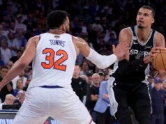 Peluang Knicks vs. Spurs, prediksi: Pilihan Final NBA 2026, Taruhan terbaik Game 5 berdasarkan model pada putaran 26-10
| beritakitanih Peluang Knicks vs. Spurs, prediksi: Pilihan Final NBA 2026, Taruhan terbaik Game 5 berdasarkan model pada putaran 26-10
| beritakitanih