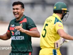 Bangladesh mengalahkan Australia di ODI untuk pertama kalinya dalam 21 tahun
| beritakitanih Bangladesh mengalahkan Australia di ODI untuk pertama kalinya dalam 21 tahun
| beritakitanih