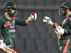 Bangladesh mengklaim kemenangan seri ODI pertama atas Australia
| beritakitanih Bangladesh mengklaim kemenangan seri ODI pertama atas Australia
| beritakitanih
