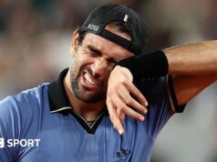 Berrettini lelah pensiun karena cedera kembali menyerang untuk mengakhiri harapan Prancis Terbuka
| beritakitanih Berrettini lelah pensiun karena cedera kembali menyerang untuk mengakhiri harapan Prancis Terbuka
| beritakitanih