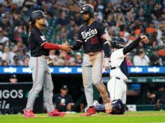 Buxton mencapai homer ke-20 musim ini, Twins mengalahkan Tigers 6-3
| beritakitanih Buxton mencapai homer ke-20 musim ini, Twins mengalahkan Tigers 6-3
| beritakitanih
