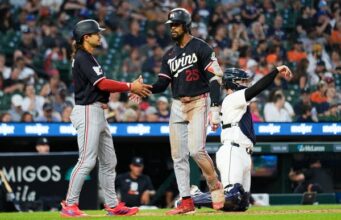 Buxton mencapai homer ke-20 musim ini, Twins mengalahkan Tigers 6-3
| beritakitanih Buxton mencapai homer ke-20 musim ini, Twins mengalahkan Tigers 6-3
| beritakitanih