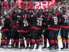 Canes bahkan Final Piala Stanley atas gol OT Jarvis
| beritakitanih Canes bahkan Final Piala Stanley atas gol OT Jarvis
| beritakitanih