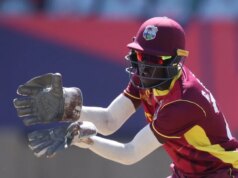 Century, 11 overs, lima tangkapan: Kapten penjaga gawang West Indies Academy melakukan semuanya dalam pertandingan empat hari vs SL Emerging
| beritakitanih Century, 11 overs, lima tangkapan: Kapten penjaga gawang West Indies Academy melakukan semuanya dalam pertandingan empat hari vs SL Emerging
| beritakitanih