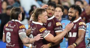 Cobbo mencetak hat-trick sebagai seri State of Origin level Maroon
| beritakitanih Cobbo mencetak hat-trick sebagai seri State of Origin level Maroon
| beritakitanih
