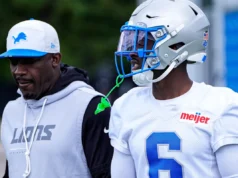 Detroit Lions CB Terrion Arnold berjuang untuk mendapatkan peluang awal
| beritakitanih Detroit Lions CB Terrion Arnold berjuang untuk mendapatkan peluang awal
| beritakitanih