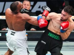 Hasil Zuffa Boxing 08, highlight: Jose Valenzuela membalas kekalahan dengan KO gemilang dari Edwin De Los Santos
| beritakitanih Hasil Zuffa Boxing 08, highlight: Jose Valenzuela membalas kekalahan dengan KO gemilang dari Edwin De Los Santos
| beritakitanih