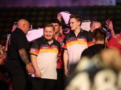 Hasil langsung, skor, dan kedudukan penyisihan grup Piala Darts Dunia 2026 Hari 1: Schindler dan Pietreczko dari Jerman menutupi Filipina
| beritakitanih Hasil langsung, skor, dan kedudukan penyisihan grup Piala Darts Dunia 2026 Hari 1: Schindler dan Pietreczko dari Jerman menutupi Filipina
| beritakitanih