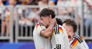 Havertz memicu kemenangan 7-1 Jerman atas Curaçao setelah gol bersejarah pertama tim underdog di Piala Dunia
| beritakitanih Havertz memicu kemenangan 7-1 Jerman atas Curaçao setelah gol bersejarah pertama tim underdog di Piala Dunia
| beritakitanih