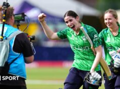 Irlandia mengalahkan Windies untuk kemenangan pertama Piala Dunia T20
| beritakitanih Irlandia mengalahkan Windies untuk kemenangan pertama Piala Dunia T20
| beritakitanih