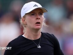 Jones dari GB melewatkan match point dalam kekalahan Nottingham
| beritakitanih Jones dari GB melewatkan match point dalam kekalahan Nottingham
| beritakitanih