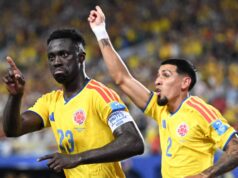Kolombia finis sebagai pemenang Grup K dengan Portugal di urutan kedua setelah hasil imbang yang menghibur
| beritakitanih Kolombia finis sebagai pemenang Grup K dengan Portugal di urutan kedua setelah hasil imbang yang menghibur
| beritakitanih