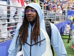 Marshawn Lynch, selebriti papan atas Alex Morgan di tahun 202…
| beritakitanih Marshawn Lynch, selebriti papan atas Alex Morgan di tahun 202...
| beritakitanih
