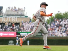 Matt Chapman meraih sabuk grand slam, melakukan homers lagi sambil mengumpulkan 8 RBI dalam kemenangan 18-3 atas Cubs
| beritakitanih Matt Chapman meraih sabuk grand slam, melakukan homers lagi sambil mengumpulkan 8 RBI dalam kemenangan 18-3 atas Cubs
| beritakitanih