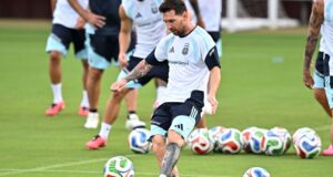 Messi ‘baik-baik saja’, bisa bermain sebagai pemanasan Piala Dunia
| beritakitanih Messi 'baik-baik saja', bisa bermain sebagai pemanasan Piala Dunia
| beritakitanih
