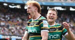 Northampton mengalahkan Exeter untuk memenangkan gelar Prem Rugby
| beritakitanih Northampton mengalahkan Exeter untuk memenangkan gelar Prem Rugby
| beritakitanih