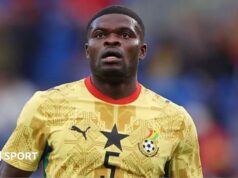 Partey dari Ghana siap bermain melawan Inggris
| beritakitanih Partey dari Ghana siap bermain melawan Inggris
| beritakitanih