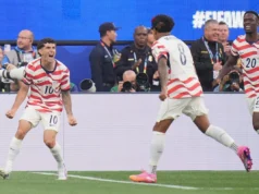 Piala Dunia 2026: USMNT mendapatkan siaran yang paling banyak ditonton selama kemenangan atas Paraguay, dengan rata-rata hampir 16 juta pemirsa
| beritakitanih Piala Dunia 2026: USMNT mendapatkan siaran yang paling banyak ditonton selama kemenangan atas Paraguay, dengan rata-rata hampir 16 juta pemirsa
| beritakitanih