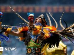 Piala Dunia dimulai di Meksiko dengan Shakira, pemain lokal, dan penggemar yang bersemangat
| beritakitanih Piala Dunia dimulai di Meksiko dengan Shakira, pemain lokal, dan penggemar yang bersemangat
| beritakitanih