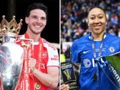 Rice, James terpilih untuk penghargaan Pemain Terbaik PFA Tahun Ini
| beritakitanih Rice, James terpilih untuk penghargaan Pemain Terbaik PFA Tahun Ini
| beritakitanih