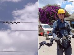 Robot ular Tiongkok meluncur melintasi kabel listrik untuk menemukan kesalahan sebelum kegagalan
| beritakitanih Robot ular Tiongkok meluncur melintasi kabel listrik untuk menemukan kesalahan sebelum kegagalan
| beritakitanih
