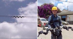 Robot ular Tiongkok meluncur melintasi kabel listrik untuk menemukan kesalahan sebelum kegagalan
| beritakitanih Robot ular Tiongkok meluncur melintasi kabel listrik untuk menemukan kesalahan sebelum kegagalan
| beritakitanih