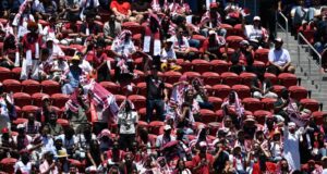 Saat Bay Area menjadi tuan rumah Piala Dunia, kursi merah kosong ada di mana-mana di Stadion Levi’s
| beritakitanih Saat Bay Area menjadi tuan rumah Piala Dunia, kursi merah kosong ada di mana-mana di Stadion Levi's
| beritakitanih