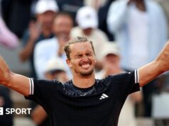 ‘Saya mengalami momen terbaik dan terburuk dalam hidup saya di lapangan ini’ – Zverev akhirnya menang
| beritakitanih 'Saya mengalami momen terbaik dan terburuk dalam hidup saya di lapangan ini' - Zverev akhirnya menang
| beritakitanih