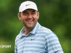 Scheffler menembakkan 60 untuk memimpin Travelers Championship
| beritakitanih Scheffler menembakkan 60 untuk memimpin Travelers Championship
| beritakitanih