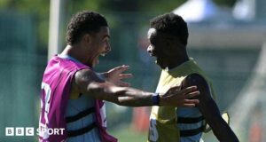 Sesi latihan pertama Inggris di Piala Dunia: Apa yang kita pelajari?
| beritakitanih Sesi latihan pertama Inggris di Piala Dunia: Apa yang kita pelajari?
| beritakitanih
