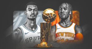 Skor Knicks vs. Spurs, Pembaruan Langsung, Sorotan Dari Game 1 Final NBA
| beritakitanih Skor Knicks vs. Spurs, Pembaruan Langsung, Sorotan Dari Game 1 Final NBA
| beritakitanih