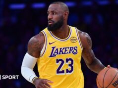 Superstar bola basket James akan meninggalkan LA Lakers
| beritakitanih Superstar bola basket James akan meninggalkan LA Lakers
| beritakitanih