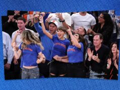 Taylor Swift menjadi tren di Final NBA dengan kemeja kustom New York Knicks miliknya
| beritakitanih Taylor Swift menjadi tren di Final NBA dengan kemeja kustom New York Knicks miliknya
| beritakitanih
