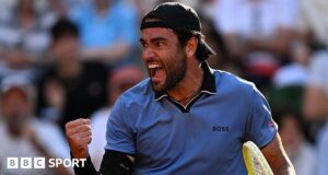 Terlahir kembali Berrettini salah satu dari tiga orang Italia yang lolos ke delapan besar
| beritakitanih Terlahir kembali Berrettini salah satu dari tiga orang Italia yang lolos ke delapan besar
| beritakitanih