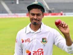 Tes lima-untuk terbanyak untuk pemain bowling lengan kiri, daftar lengkap: Pemintal Bangladesh menyalip Mitchell Starc untuk masuk lima besar sepanjang masa
| beritakitanih Tes lima-untuk terbanyak untuk pemain bowling lengan kiri, daftar lengkap: Pemintal Bangladesh menyalip Mitchell Starc untuk masuk lima besar sepanjang masa
| beritakitanih