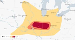 Tornado Dilaporkan di Wisconsin dan Illinois saat Badai Hebat Menyapu Midwest
| beritakitanih Tornado Dilaporkan di Wisconsin dan Illinois saat Badai Hebat Menyapu Midwest
| beritakitanih