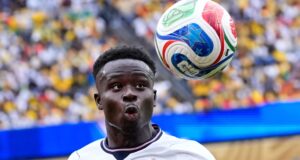 Tuchel: Saka bebas rasa sakit dan siap menjadi starter melawan Panama
| beritakitanih Tuchel: Saka bebas rasa sakit dan siap menjadi starter melawan Panama
| beritakitanih