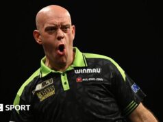 Van Gerwen mengalahkan Humphries 8-7 untuk memenangkan Nordic Masters
| beritakitanih Van Gerwen mengalahkan Humphries 8-7 untuk memenangkan Nordic Masters
| beritakitanih