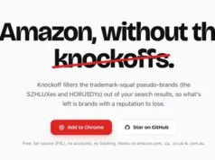 Amazon penuh dengan merek asing. Ekstensi Chrome ini memungkinkan Anda mengabaikannya.
| beritakitanih Amazon penuh dengan merek asing. Ekstensi Chrome ini memungkinkan Anda mengabaikannya.
| beritakitanih
