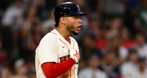 Bangku kosong dalam pertandingan Red Sox vs. Nationals saat Willson Contreras menyerang, melempar helm ke Cade Cavalli
| beritakitanih Bangku kosong dalam pertandingan Red Sox vs. Nationals saat Willson Contreras menyerang, melempar helm ke Cade Cavalli
| beritakitanih