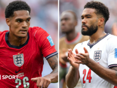 Bek kanan Inggris Quansah dan James keluar dari pertandingan DR Kongo
| beritakitanih Bek kanan Inggris Quansah dan James keluar dari pertandingan DR Kongo
| beritakitanih