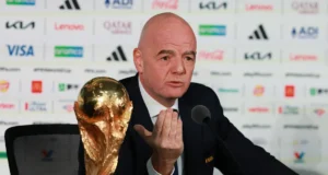 Bos FIFA Gianni Infantino mengusulkan perluasan Piala Dunia menjadi 64 tim pada tahun 2030
| beritakitanih Bos FIFA Gianni Infantino mengusulkan perluasan Piala Dunia menjadi 64 tim pada tahun 2030
| beritakitanih