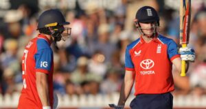 Brook, Salt meledakkan Inggris ke kemenangan seri T20 atas India yang suram
| beritakitanih Brook, Salt meledakkan Inggris ke kemenangan seri T20 atas India yang suram
| beritakitanih
