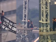 Cinta di ketinggian baru: Pair memanjat Empire State Building setinggi 1.454 kaki untuk melamar setinggi langit
| beritakitanih Cinta di ketinggian baru: Pair memanjat Empire State Building setinggi 1.454 kaki untuk melamar setinggi langit
| beritakitanih