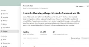 Claude Reflect ada di sini. Ini adalah Wrapped tahunan yang biasa Anda lakukan, tetapi dengan AI Anthropic
| beritakitanih Claude Reflect ada di sini. Ini adalah Wrapped tahunan yang biasa Anda lakukan, tetapi dengan AI Anthropic
| beritakitanih