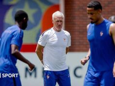 Deschamps memprediksi semifinal Prancis v Spanyol akan ‘spektakuler’
| beritakitanih Deschamps memprediksi semifinal Prancis v Spanyol akan 'spektakuler'
| beritakitanih