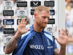 Dijelaskan: Apakah video pidato pensiun Ben Stokes di ruang ganti merupakan pelanggaran aturan anti-korupsi ICC?
| beritakitanih Dijelaskan: Apakah video pidato pensiun Ben Stokes di ruang ganti merupakan pelanggaran aturan anti-korupsi ICC?
| beritakitanih