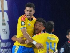 Gol Arias mengirim Kolombia ke babak 16 besar Piala Dunia
| beritakitanih Gol Arias mengirim Kolombia ke babak 16 besar Piala Dunia
| beritakitanih