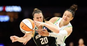 McBride mencetak 25, Miles 23 untuk memimpin Lynx meraih kemenangan 90-85 atas Liberty
| beritakitanih McBride mencetak 25, Miles 23 untuk memimpin Lynx meraih kemenangan 90-85 atas Liberty
| beritakitanih