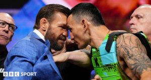McGregor merobek kacamata Holloway dengan tatap muka yang intens
| beritakitanih McGregor merobek kacamata Holloway dengan tatap muka yang intens
| beritakitanih